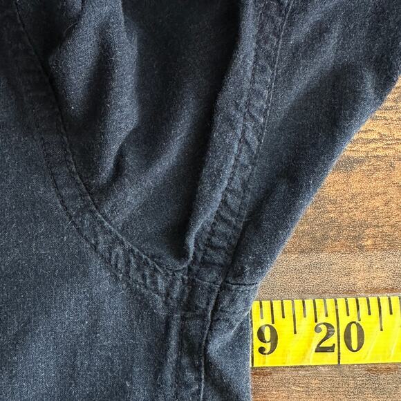 J Crew Mens Button Down Shirt XS Navy Blue 2 Ply 100 Cotton Academia Preppy EUC - Picture 3 of 10